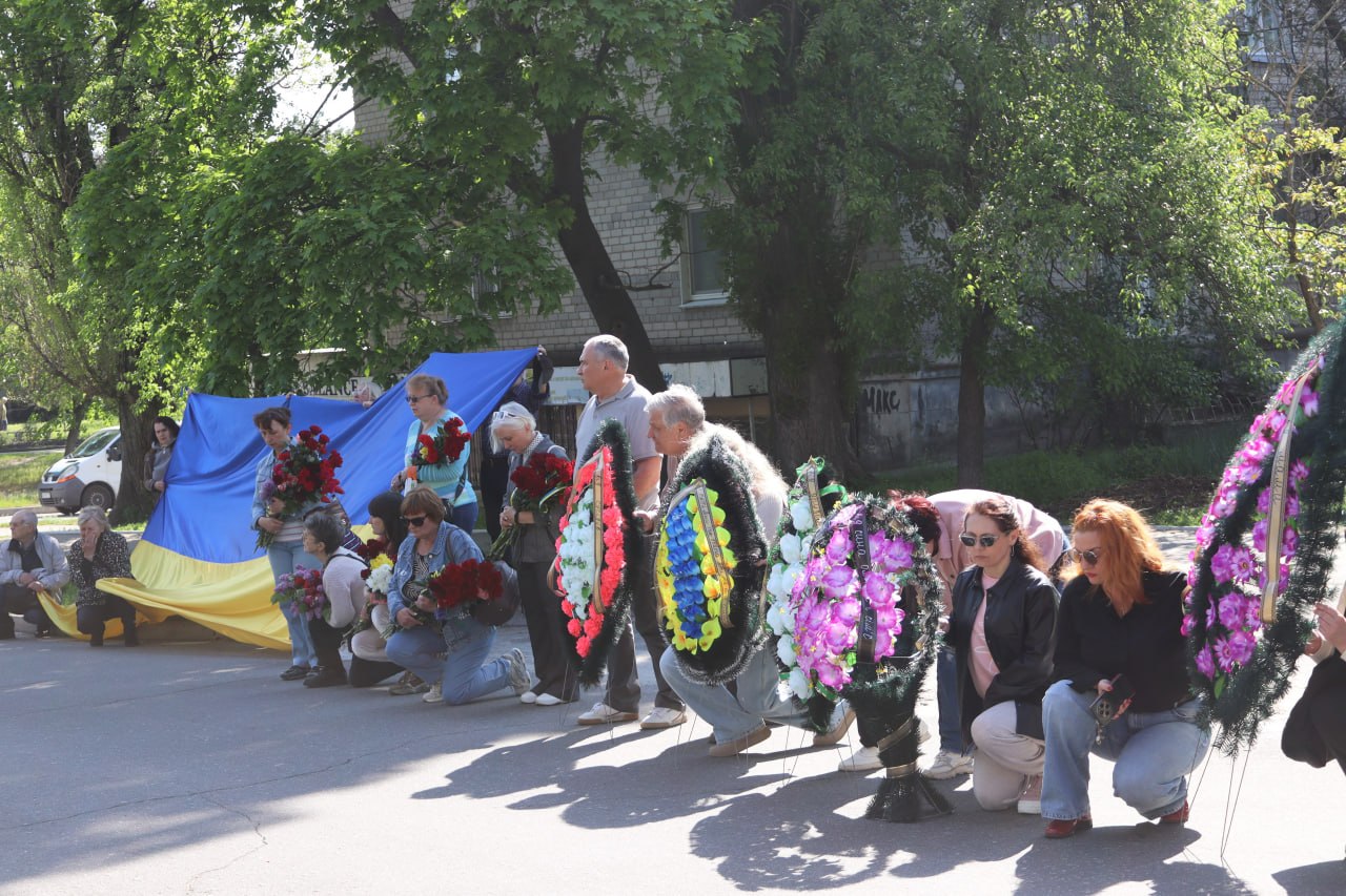 Світловодськ попрощався із захисником Сергієм Тараном