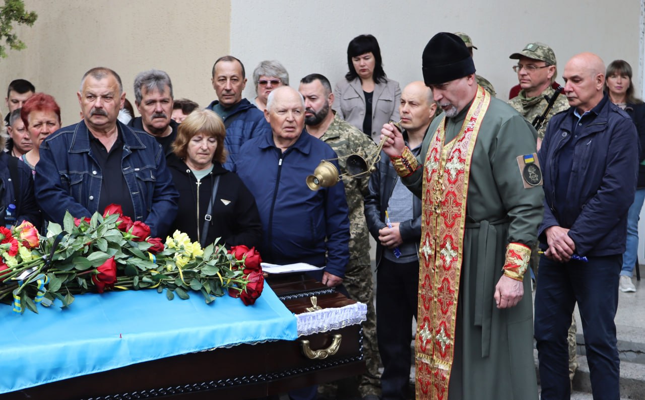 Світловодськ попрощався із захисником Євгеном Сербіним