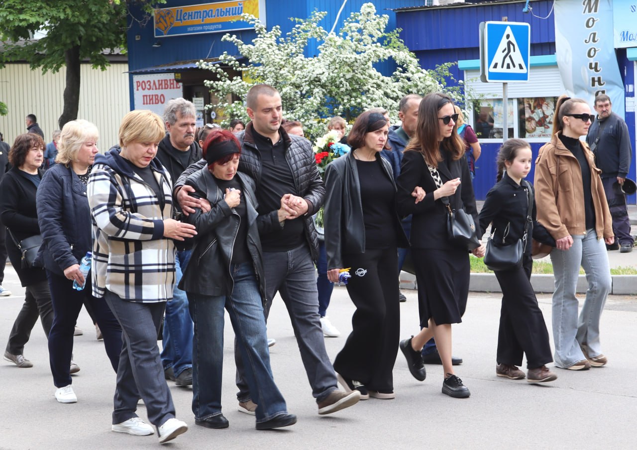 Світловодськ попрощався із захисником Євгеном Сербіним