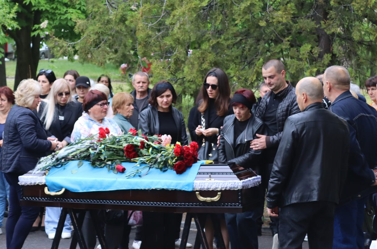 Світловодськ попрощався із захисником Євгеном Сербіним