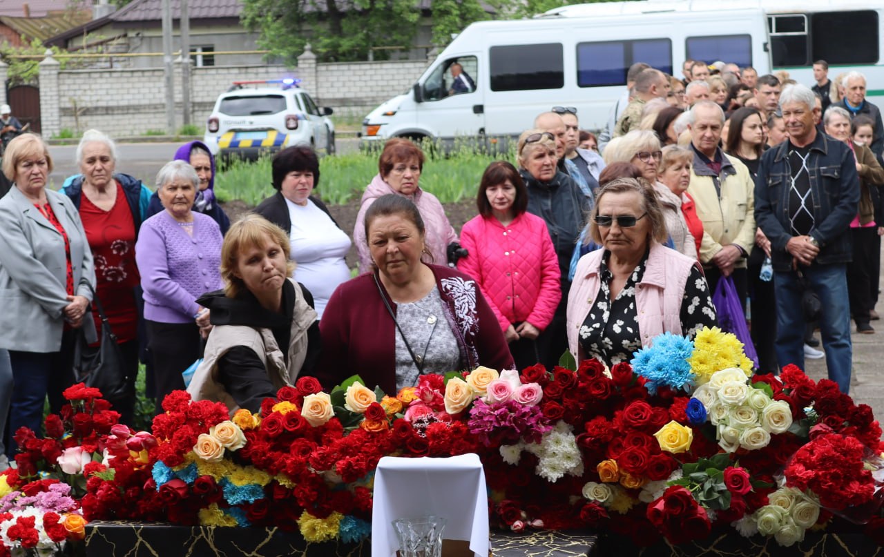 Світловодськ попрощався із захисником Євгеном Сербіним