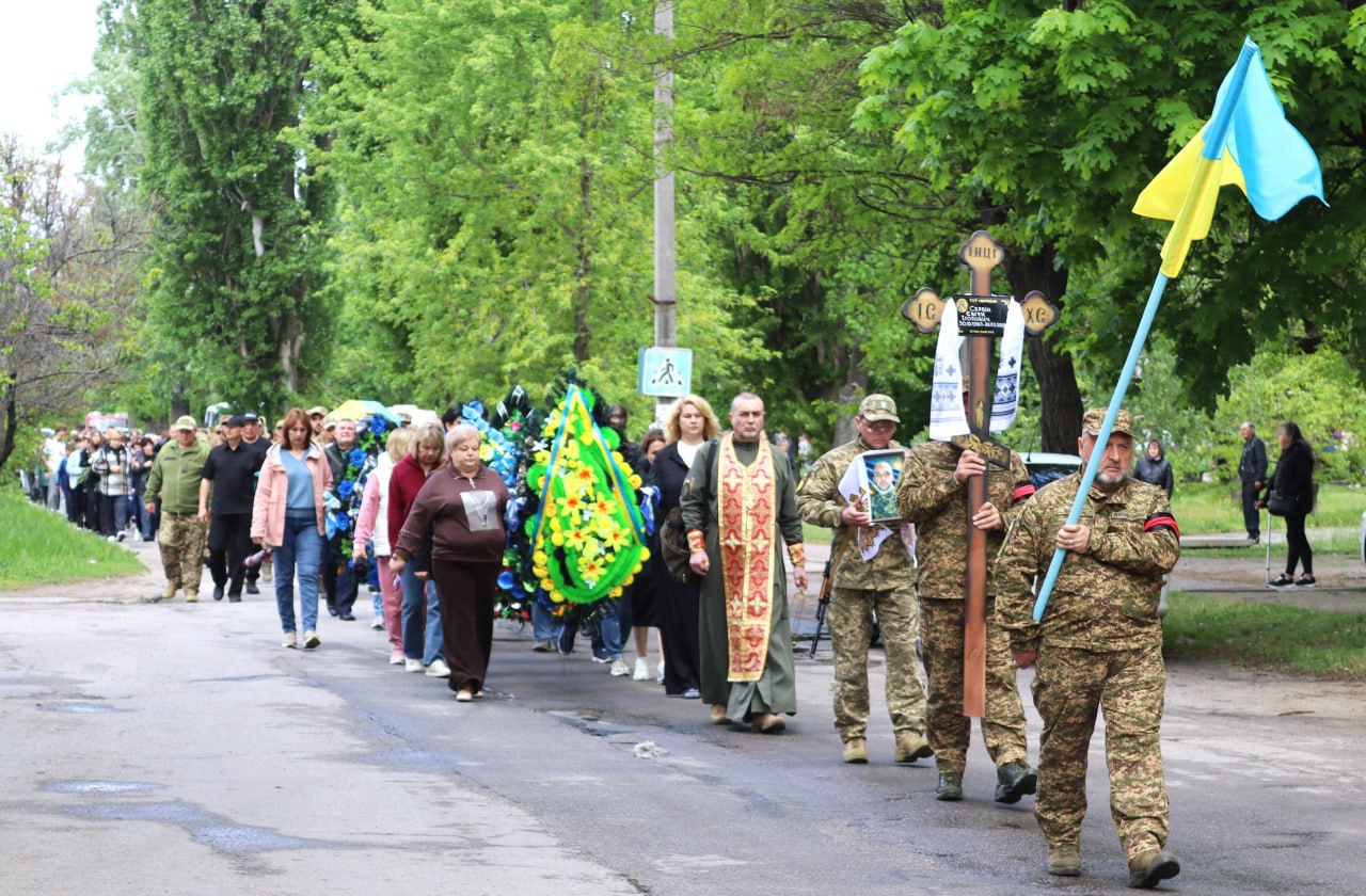 Світловодськ попрощався із захисником Євгеном Сербіним