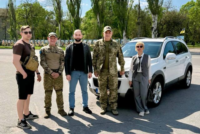 Для ветеранів Світловодська придбали позашляховик Chevrolet Captiva Для ветеранів Світловодська придбали позашляховик Chevrolet Captiva