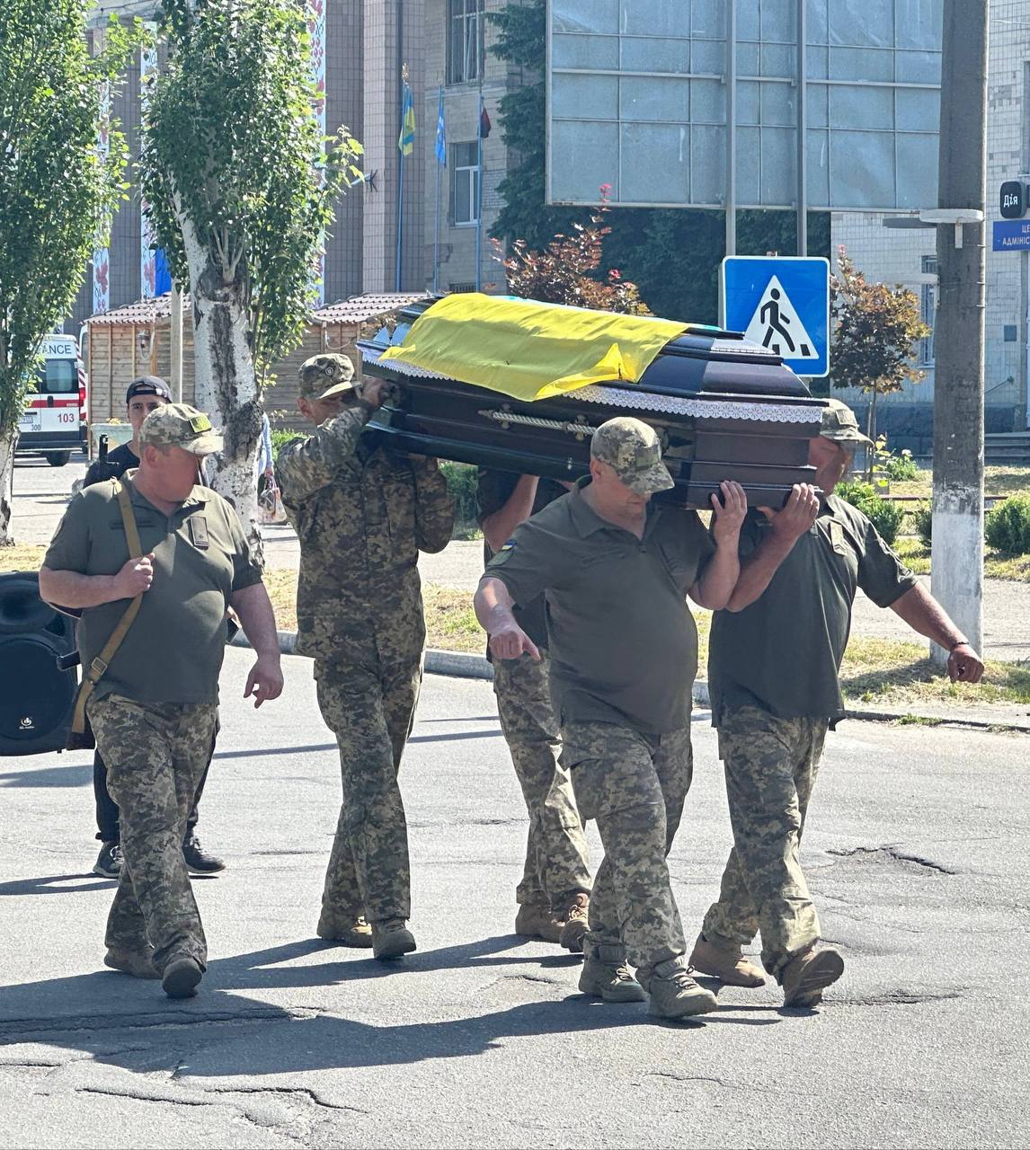 Світловодськ попрощався із захисником В'ячеславом Штуцою