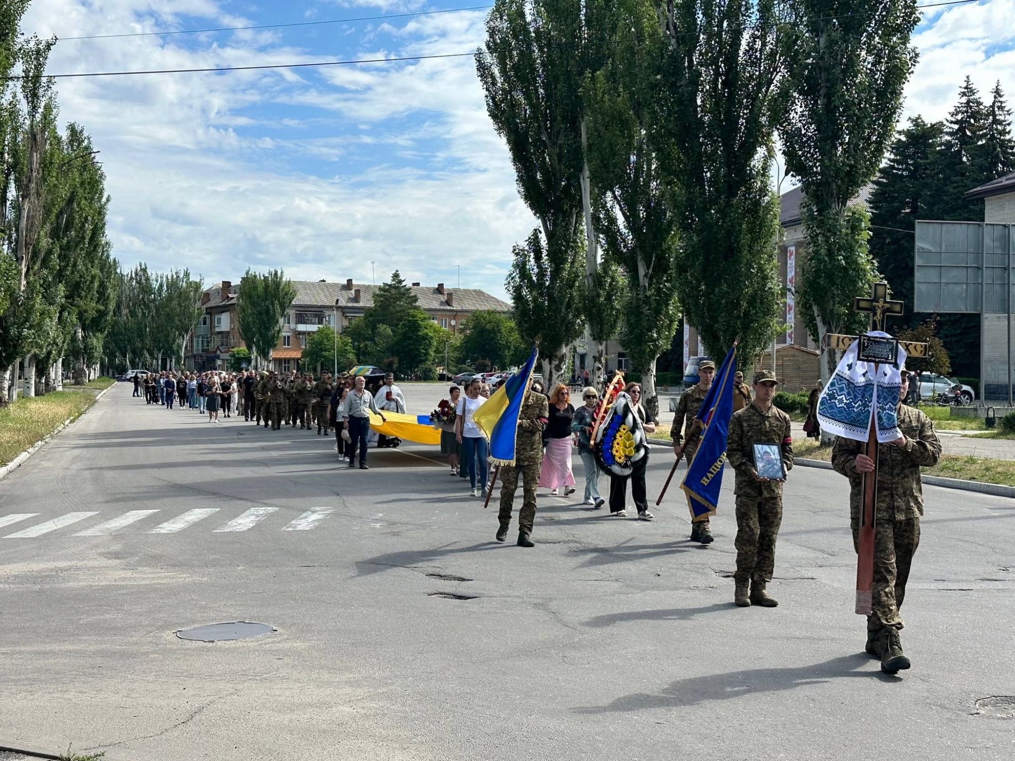Світловодськ попрощався із захисником Олександром Душенком Світловодськ попрощався із захисником Олександром Душенком