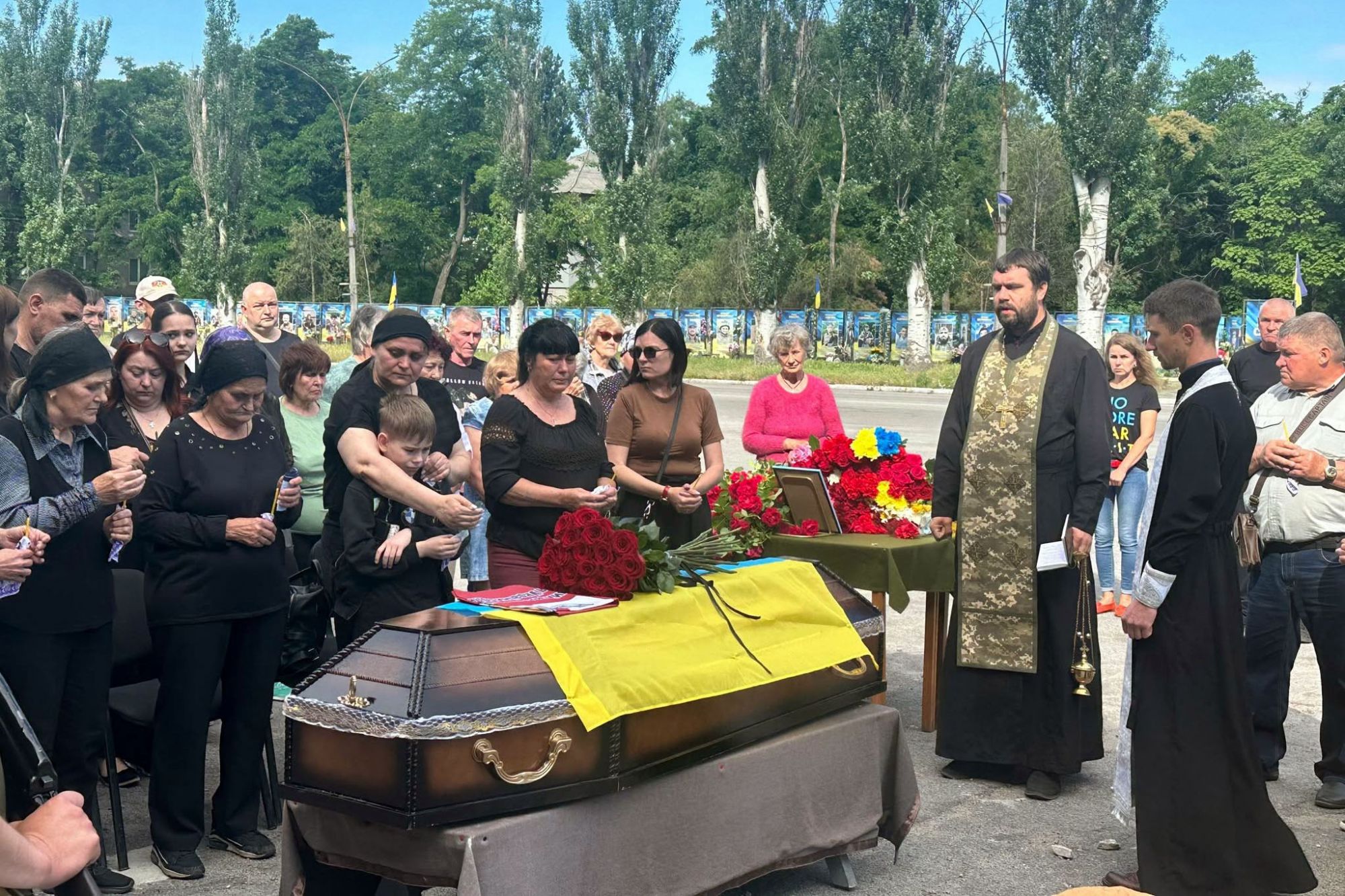 Світловодськ попрощався із захисником Юрієм Погрібним