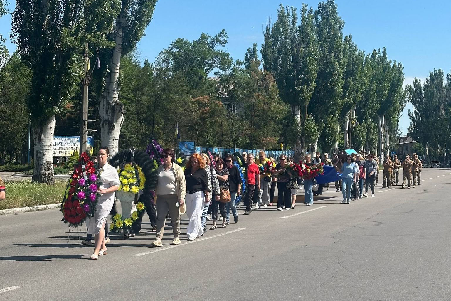 Світловодськ попрощався із захисником Юрієм Погрібним