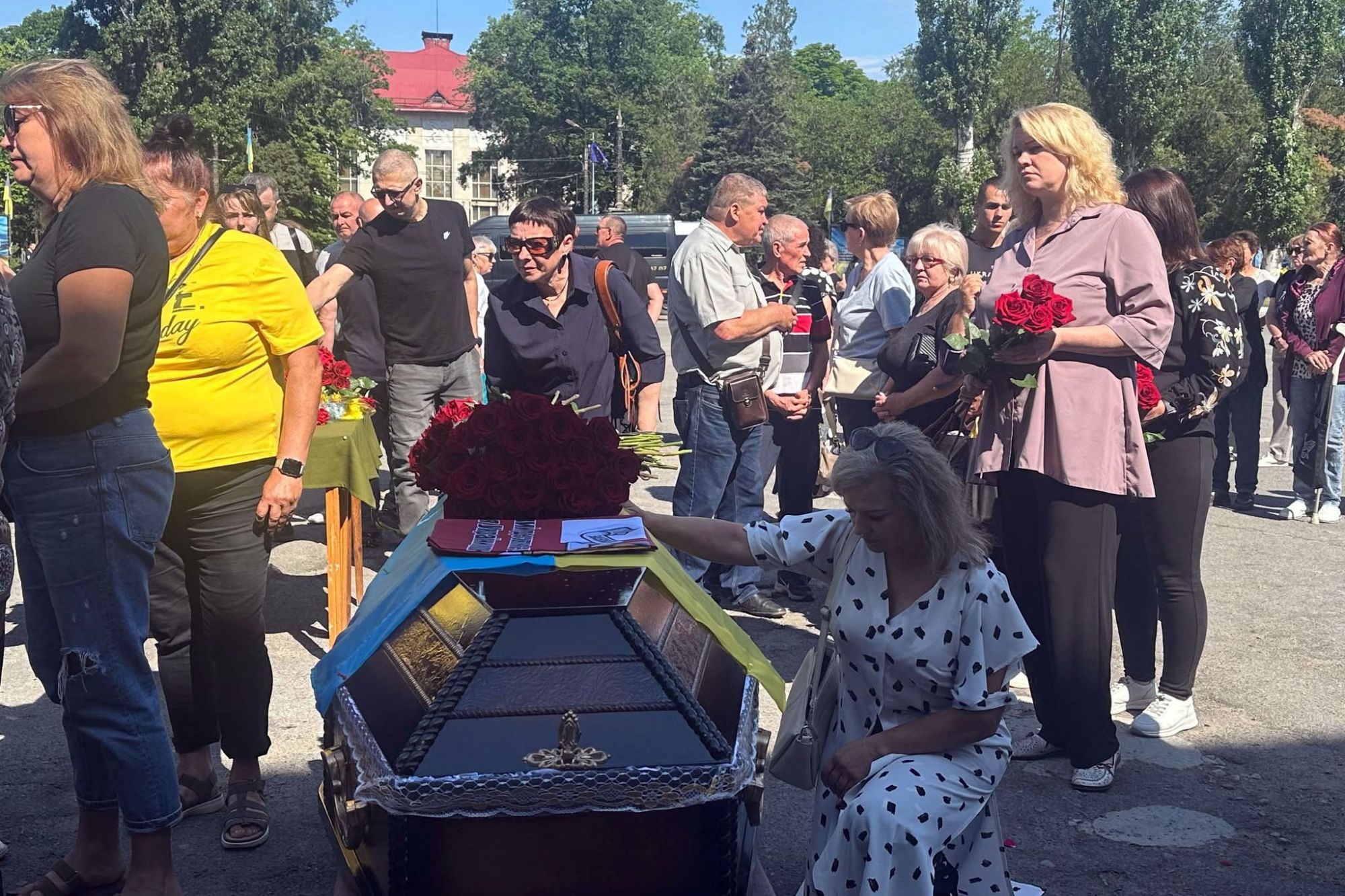 Світловодськ попрощався із захисником Юрієм Погрібним