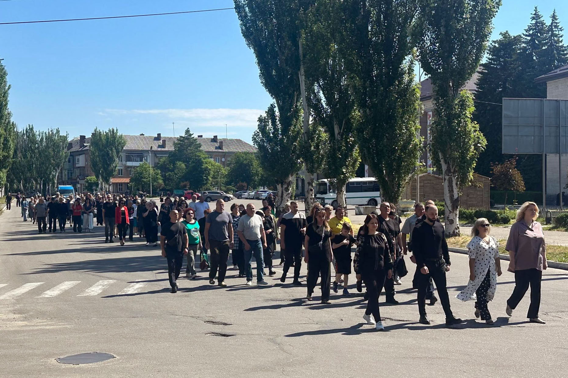 Світловодськ попрощався із захисником Юрієм Погрібним