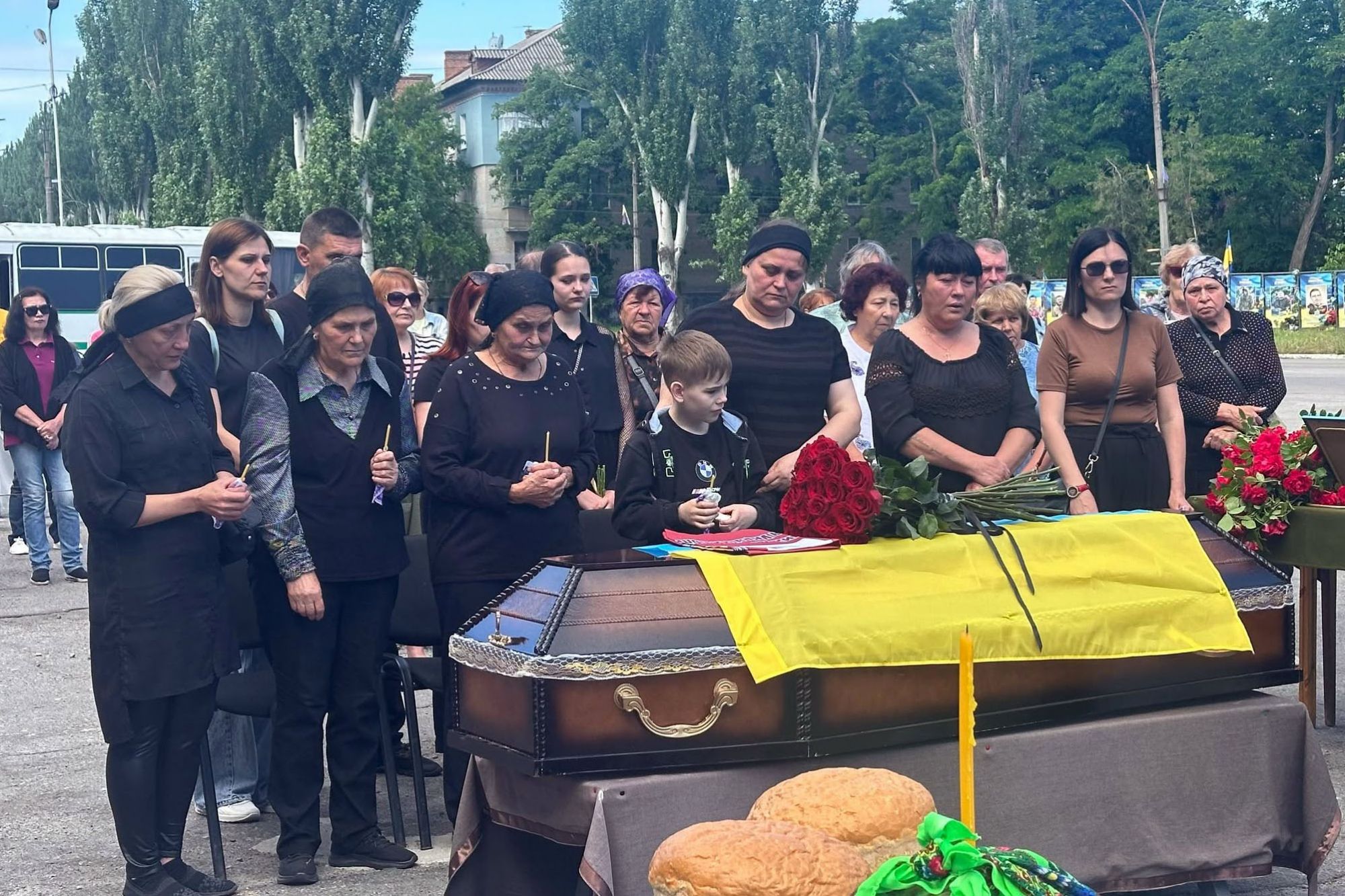 Світловодськ попрощався із захисником Юрієм Погрібним