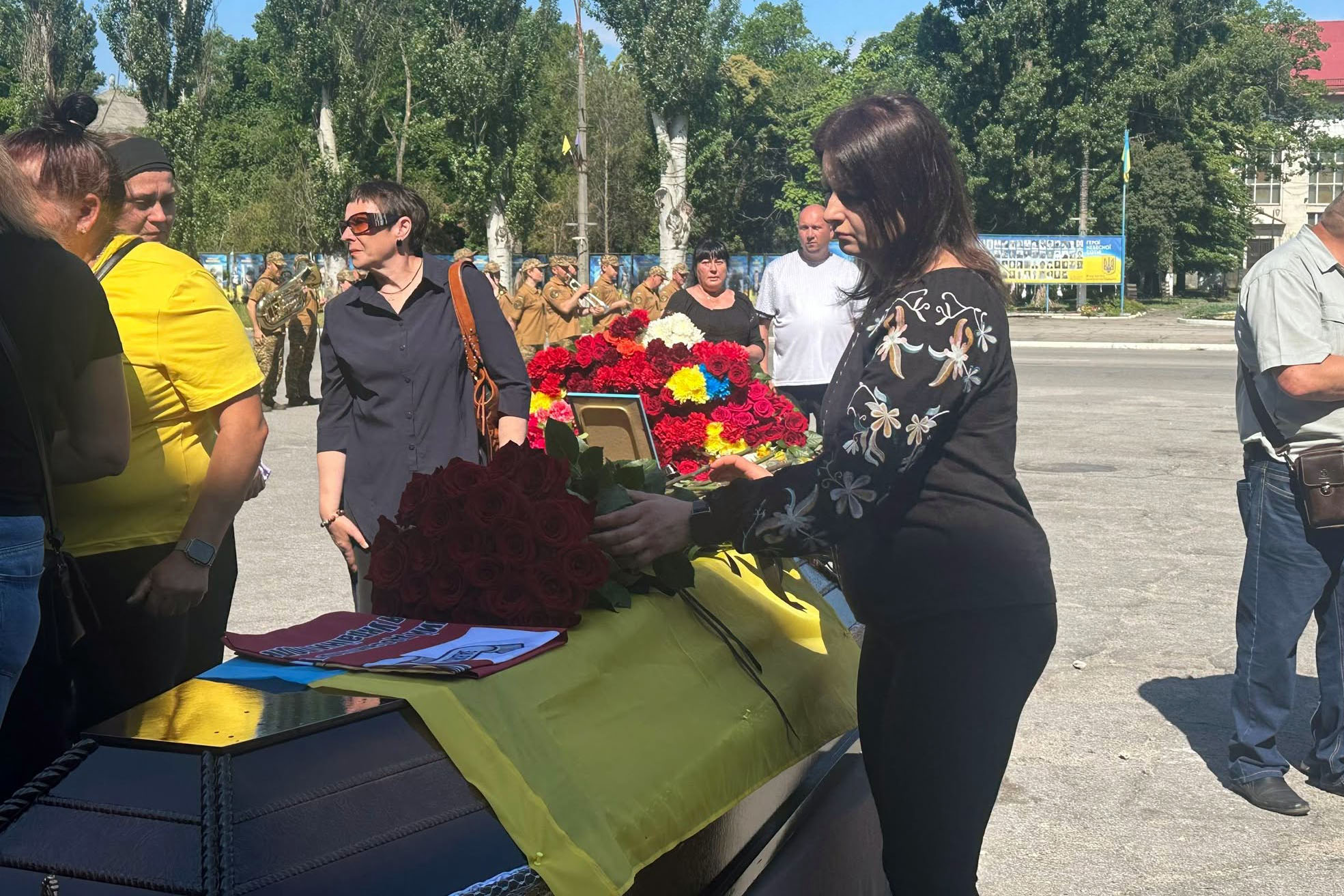 Світловодськ попрощався із захисником Юрієм Погрібним