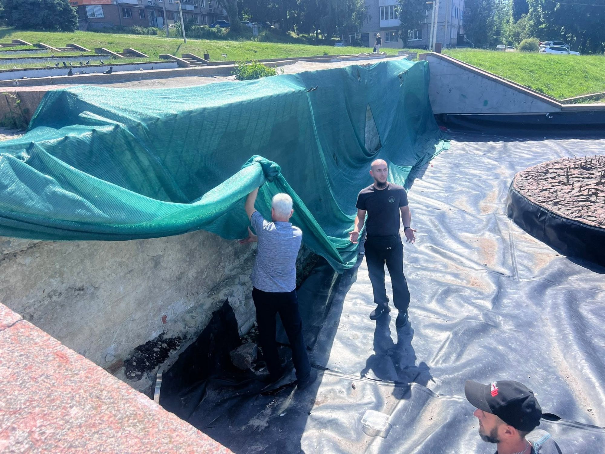 Засідання робочої групи з відновлення фонтану на Бульварному узвозі, 20 червня Засідання робочої групи з відновлення фонтану на Бульварному узвозі, 20 червня