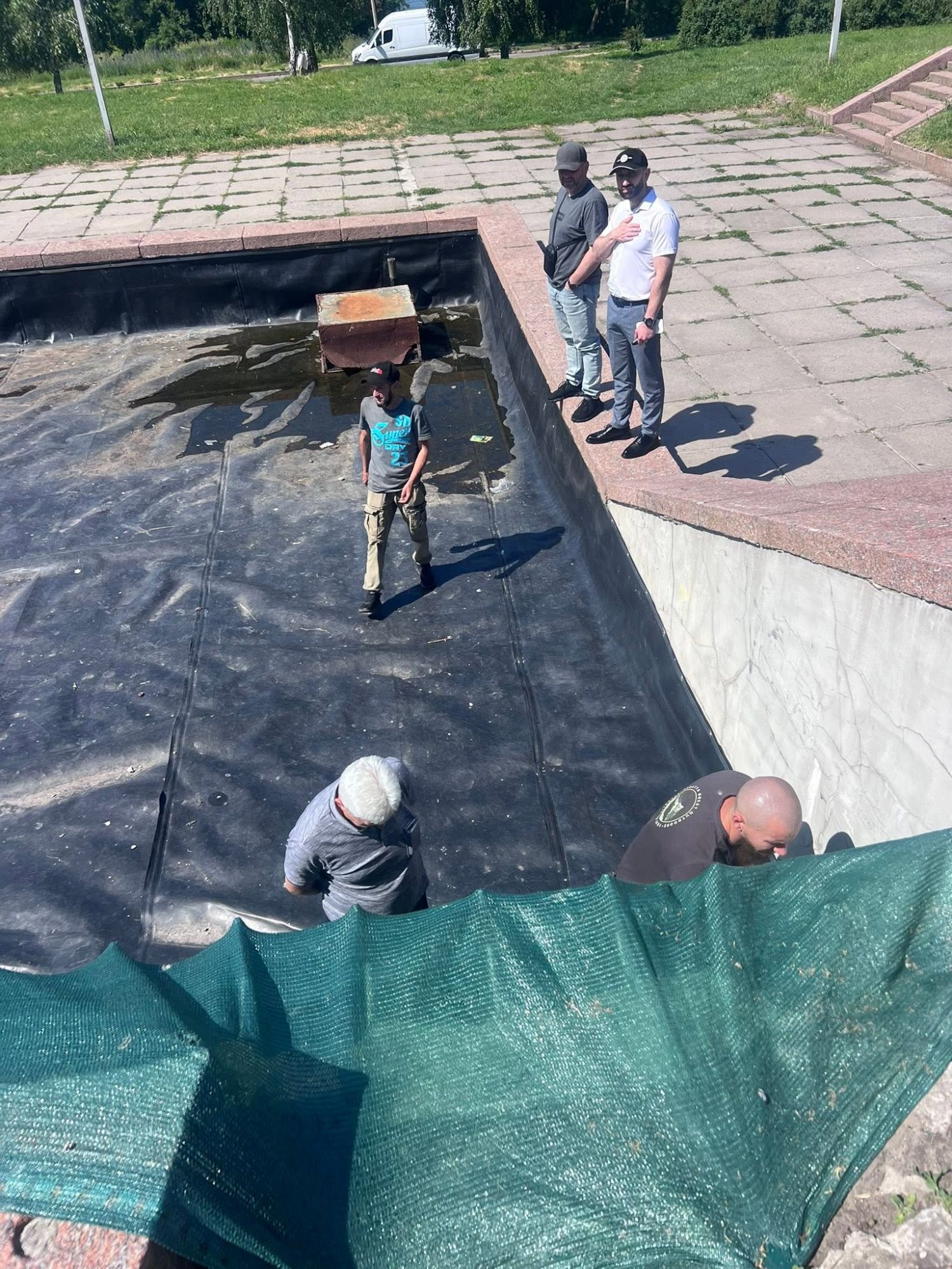 Засідання робочої групи з відновлення фонтану на Бульварному узвозі, 20 червня Засідання робочої групи з відновлення фонтану на Бульварному узвозі, 20 червня