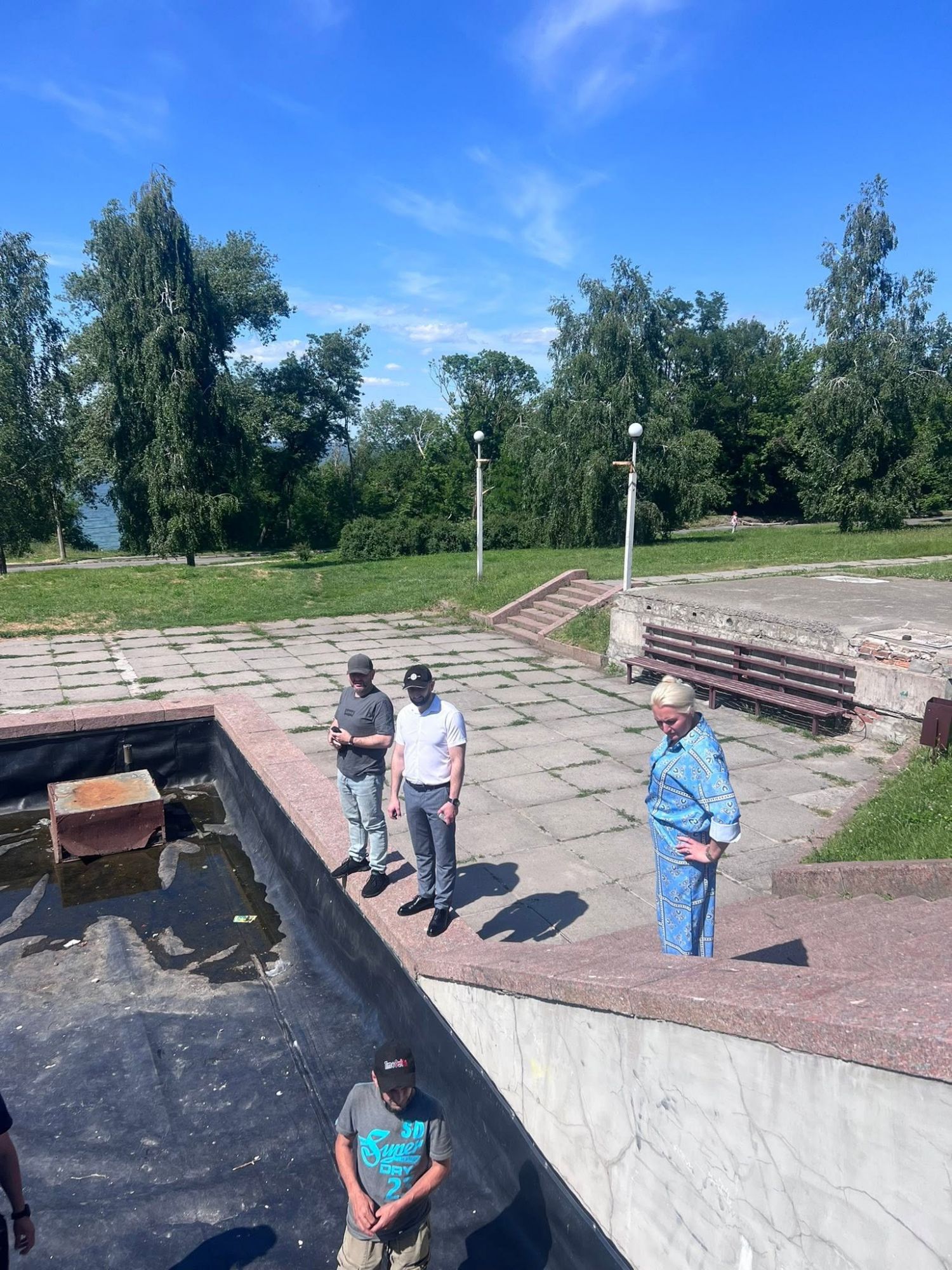 Засідання робочої групи з відновлення фонтану на Бульварному узвозі, 20 червня Засідання робочої групи з відновлення фонтану на Бульварному узвозі, 20 червня