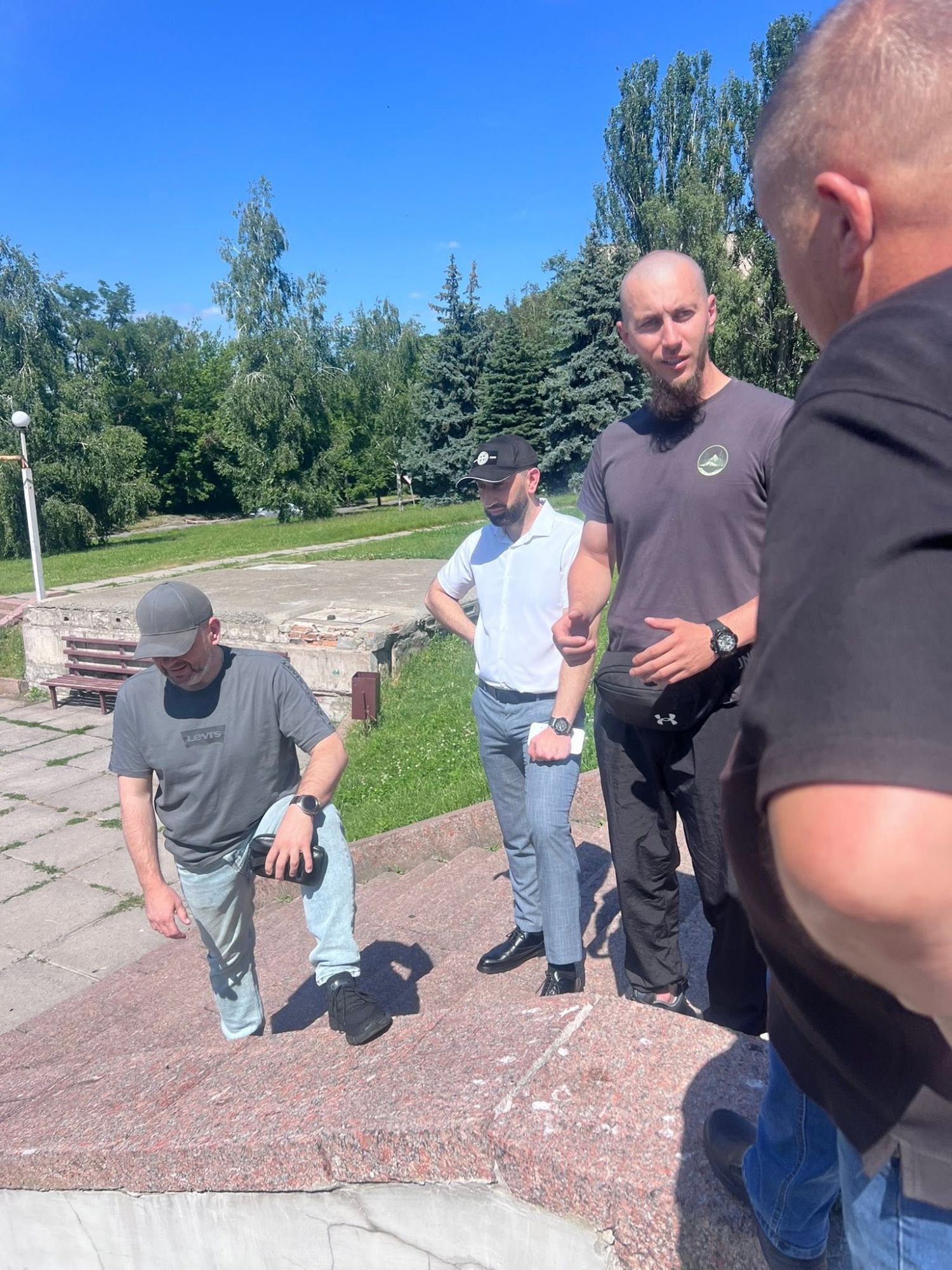 Засідання робочої групи з відновлення фонтану на Бульварному узвозі, 20 червня Засідання робочої групи з відновлення фонтану на Бульварному узвозі, 20 червня