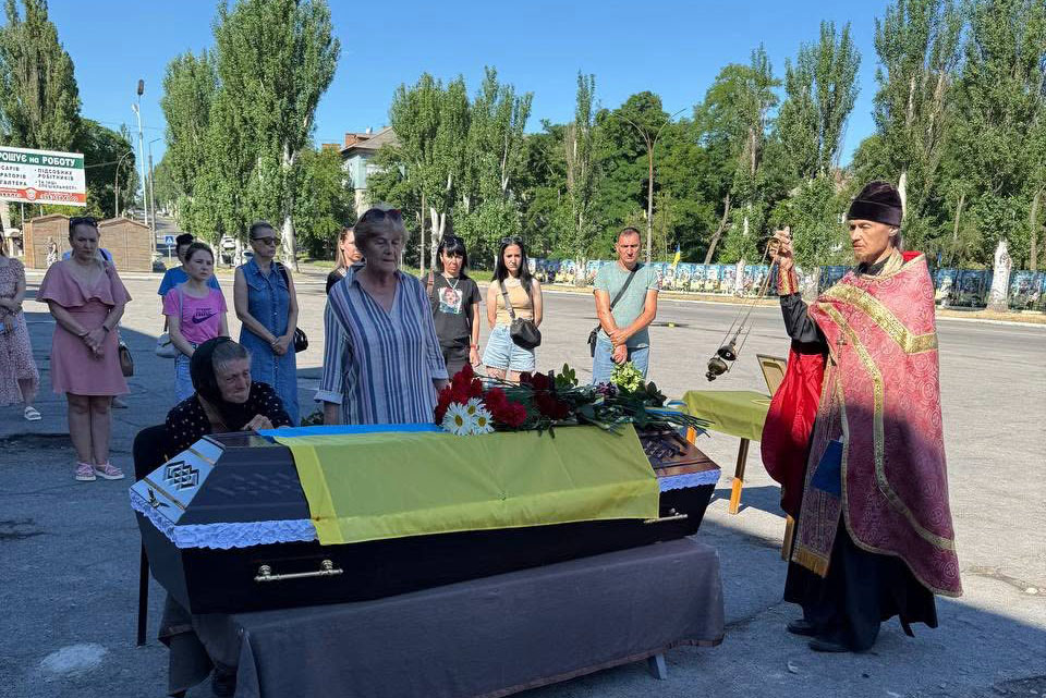 Світловодськ попрощався із захисником Миколою Сокольським