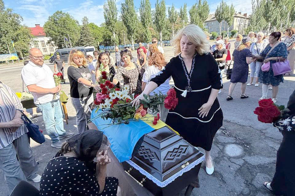 Світловодськ попрощався із захисником Миколою Сокольським