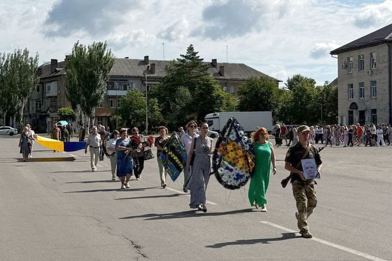 Світловодськ попрощався із захисником Миколою Сокольським