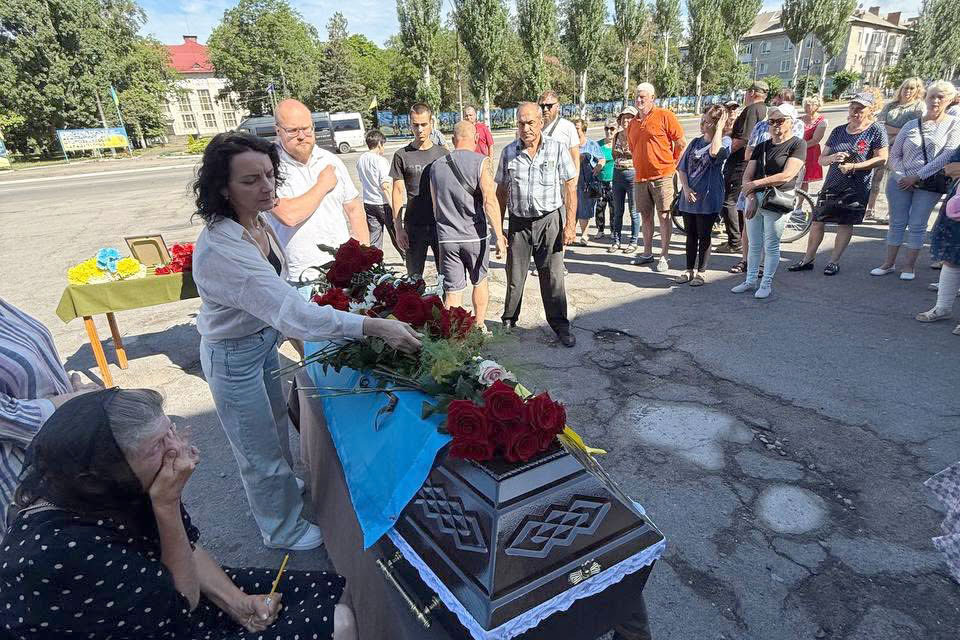 Світловодськ попрощався із захисником Миколою Сокольським