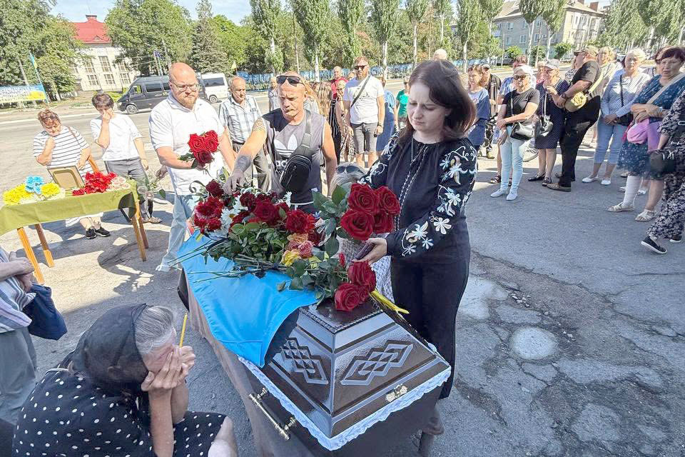 Світловодськ попрощався із захисником Миколою Сокольським