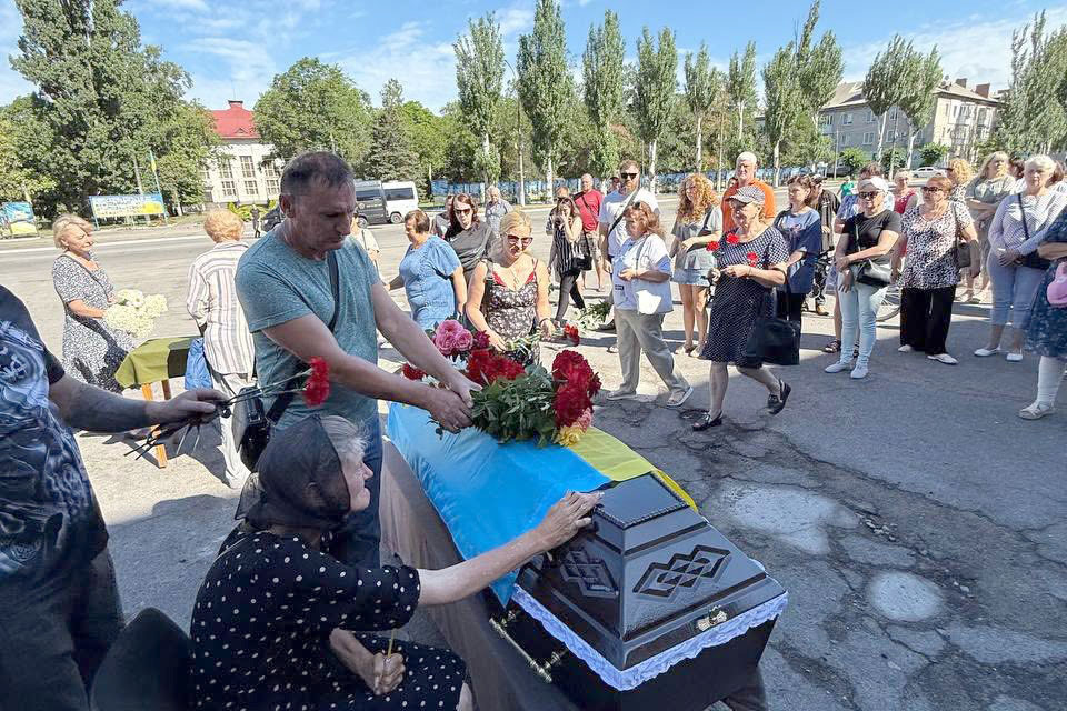 Світловодськ попрощався із захисником Миколою Сокольським