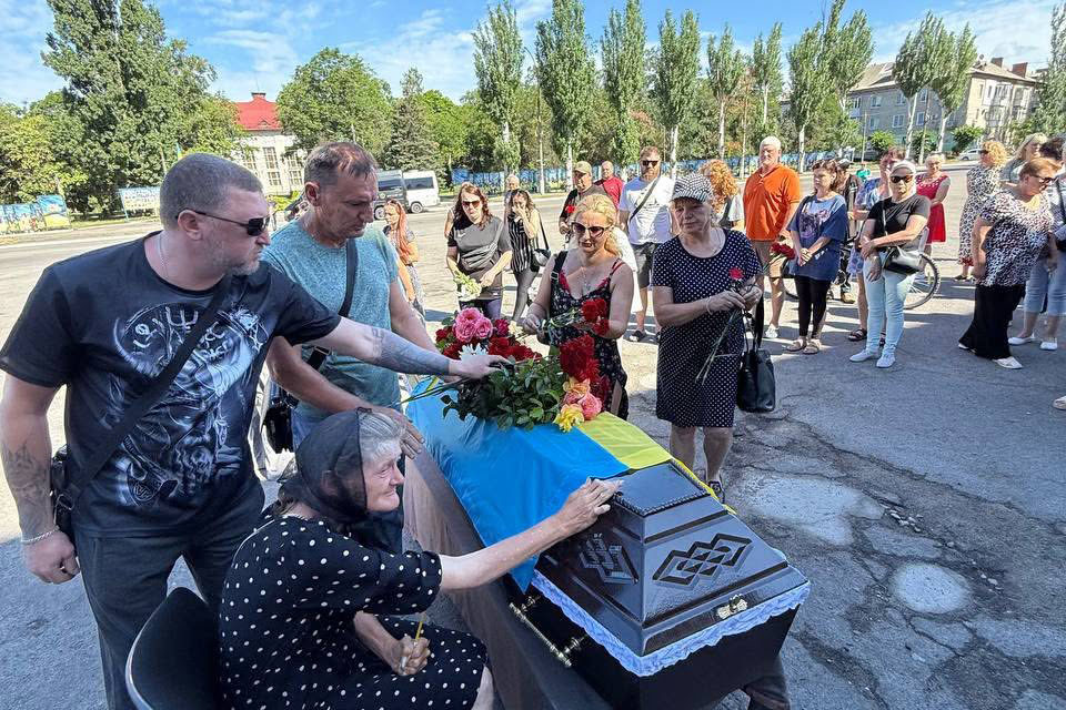 Світловодськ попрощався із захисником Миколою Сокольським