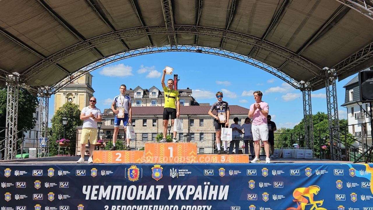 Світловодські велосипедисти здобули дві срібні медалі на Чемпіонаті України з маунтенбайку