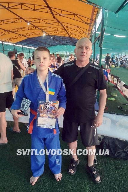 Юні дзюдоїсти зі Світловодська здобули срібло на всеукраїнському турнірі