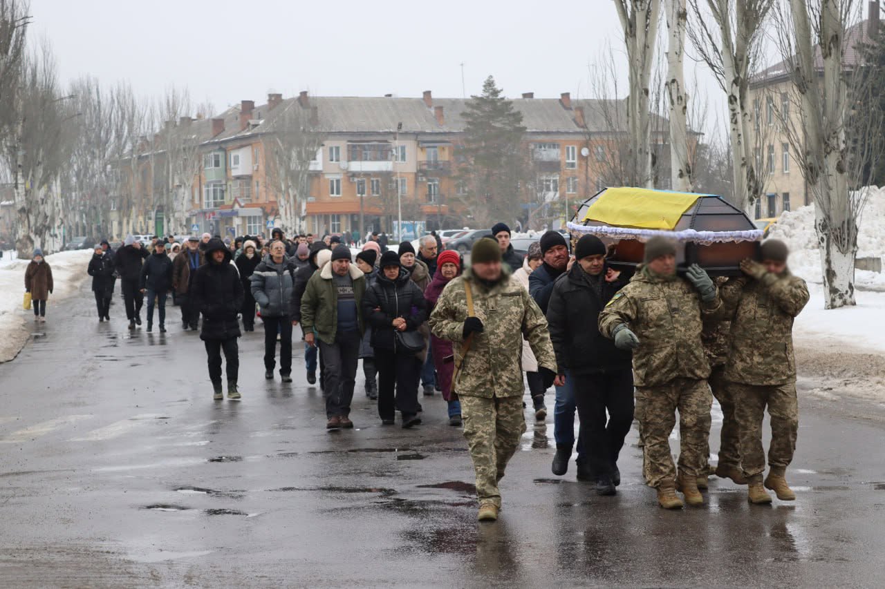 Світловодськ попрощався із захисником Віктором Христенком