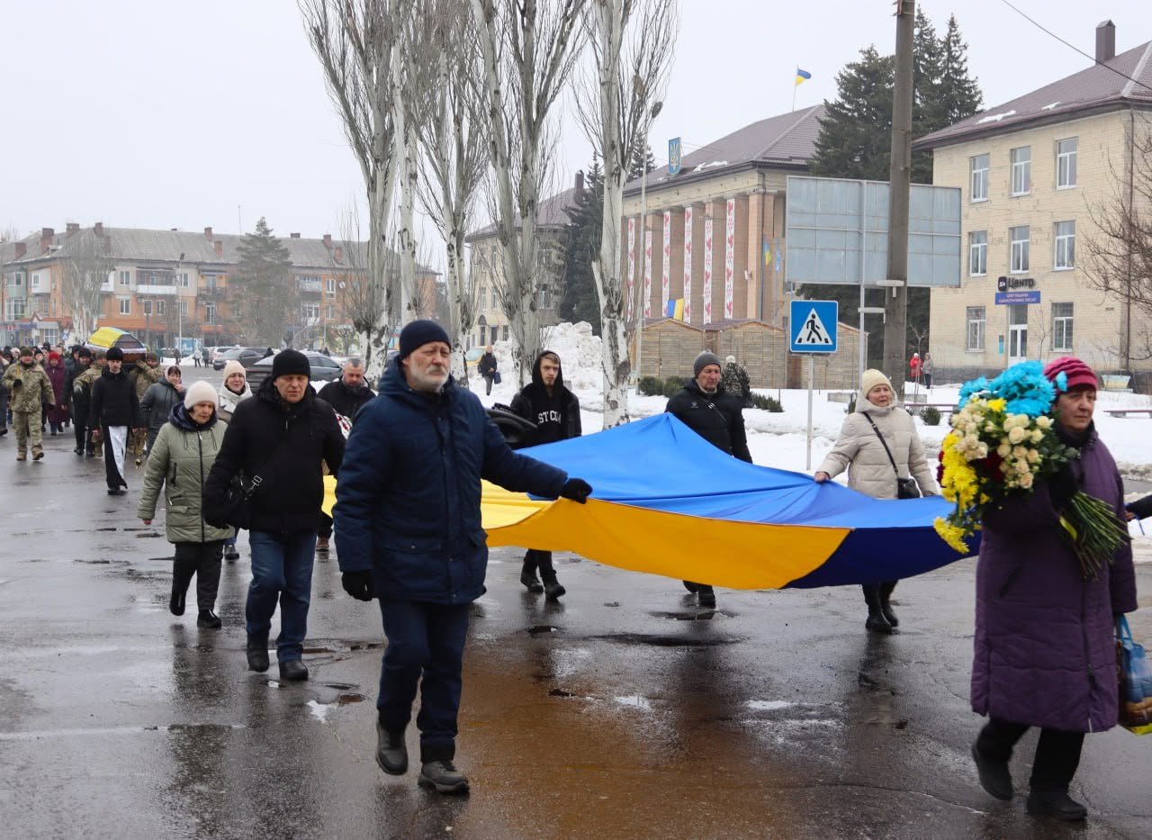 Світловодськ попрощався із захисником Віктором Христенком Світловодськ попрощався із захисником Віктором Христенком