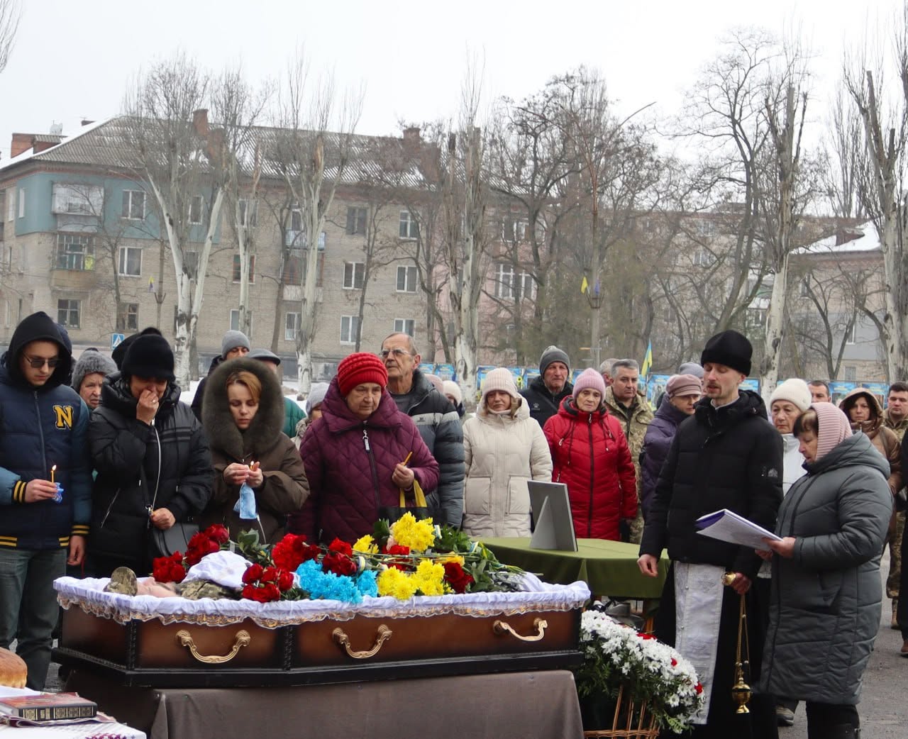 Світловодськ попрощався із захисником Віктором Христенком Світловодськ попрощався із захисником Віктором Христенком