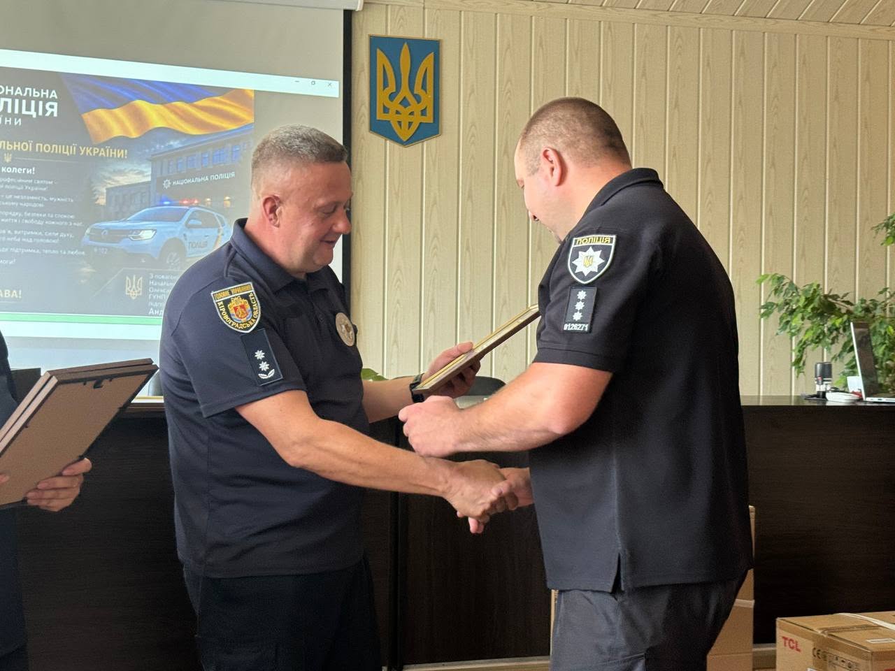 У Світловодській громаді привітали поліцейських з професійним святом У Світловодській громаді привітали поліцейських з професійним святом