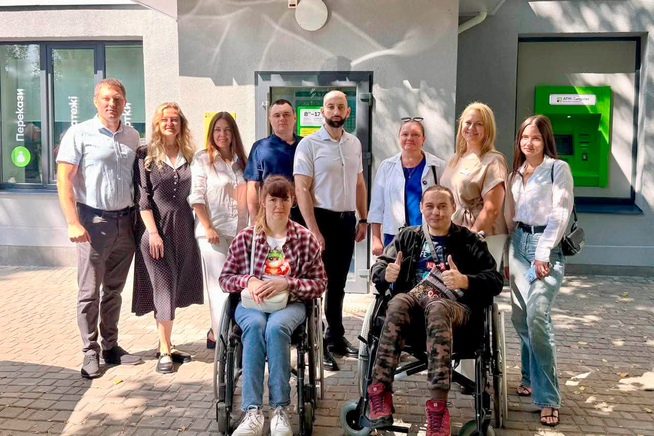 У Світловодську зробили доступним відділення банку