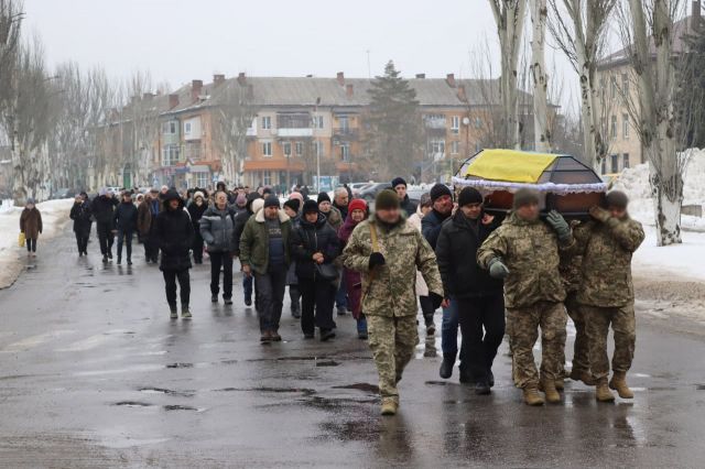 Світловодськ попрощався із захисником Віктором Христенком Світловодськ попрощався із захисником Віктором Христенком