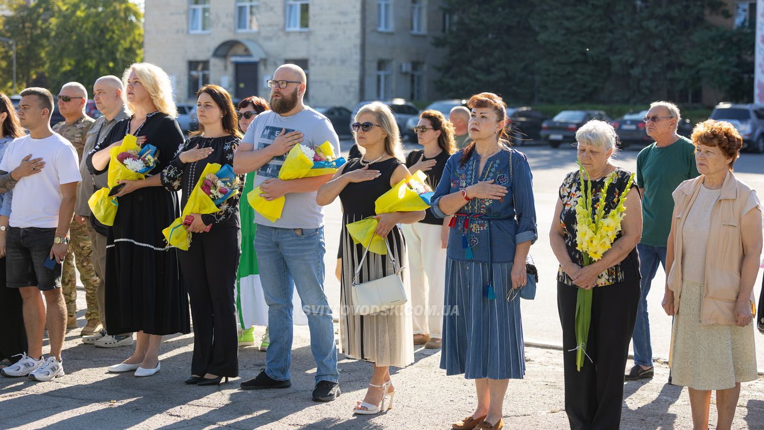 У День Незалежності у Світловодську відкрили третю частину Алеї Слави У День Незалежності у Світловодську відкрили третю частину Алеї Слави