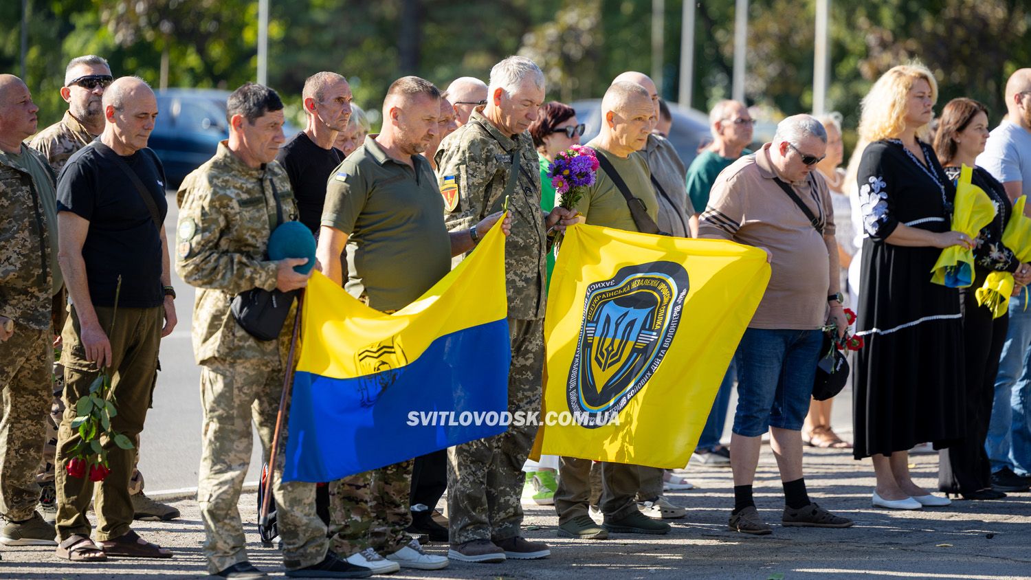 У День Незалежності у Світловодську відкрили третю частину Алеї Слави У День Незалежності у Світловодську відкрили третю частину Алеї Слави