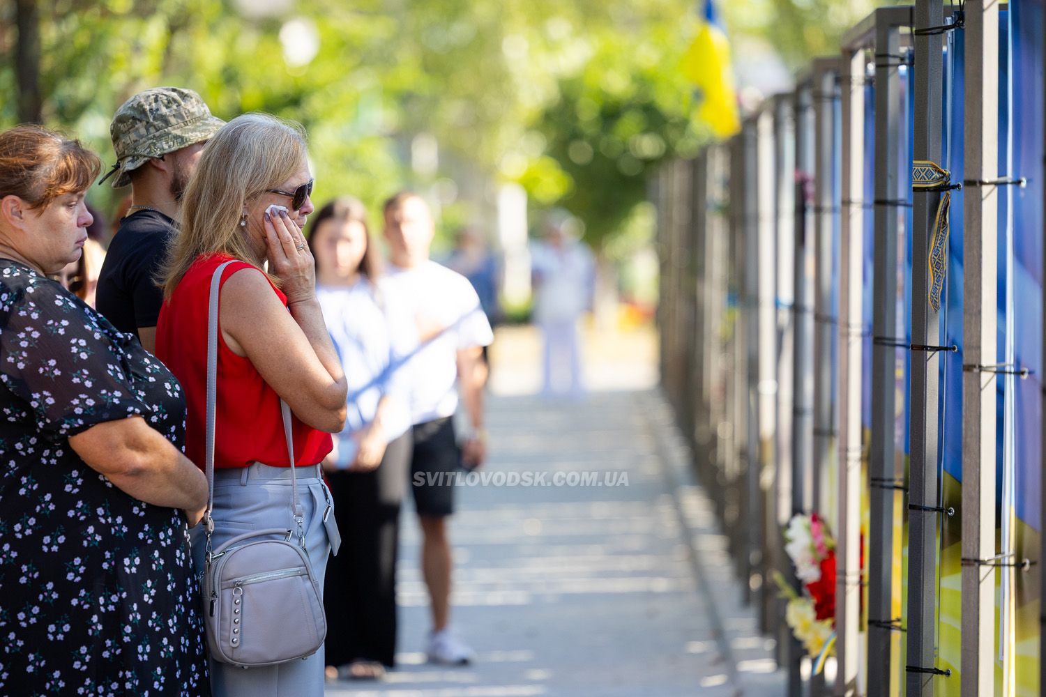 У День Незалежності у Світловодську відкрили третю частину Алеї Слави У День Незалежності у Світловодську відкрили третю частину Алеї Слави