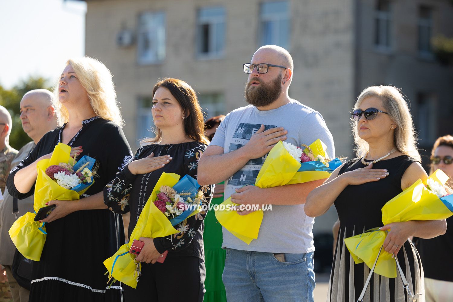 У День Незалежності у Світловодську відкрили третю частину Алеї Слави У День Незалежності у Світловодську відкрили третю частину Алеї Слави