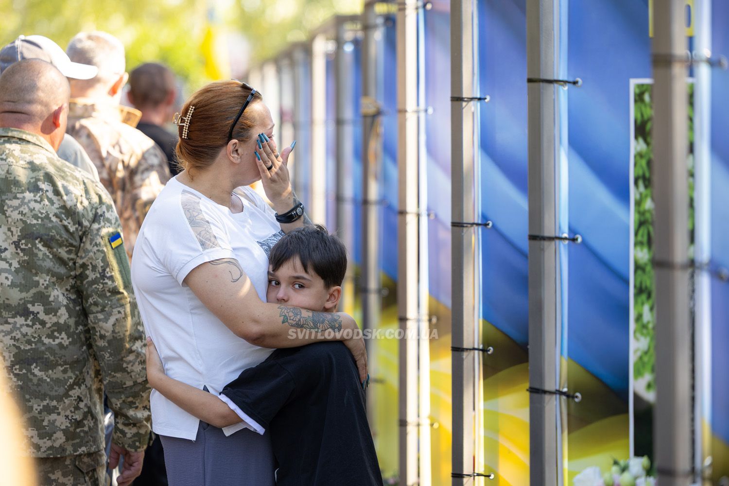 У День Незалежності у Світловодську відкрили третю частину Алеї Слави У День Незалежності у Світловодську відкрили третю частину Алеї Слави