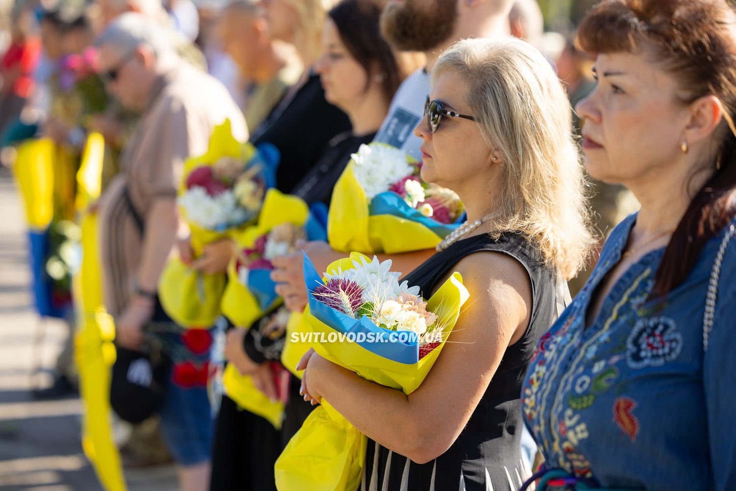 У День Незалежності у Світловодську відкрили третю частину Алеї Слави У День Незалежності у Світловодську відкрили третю частину Алеї Слави