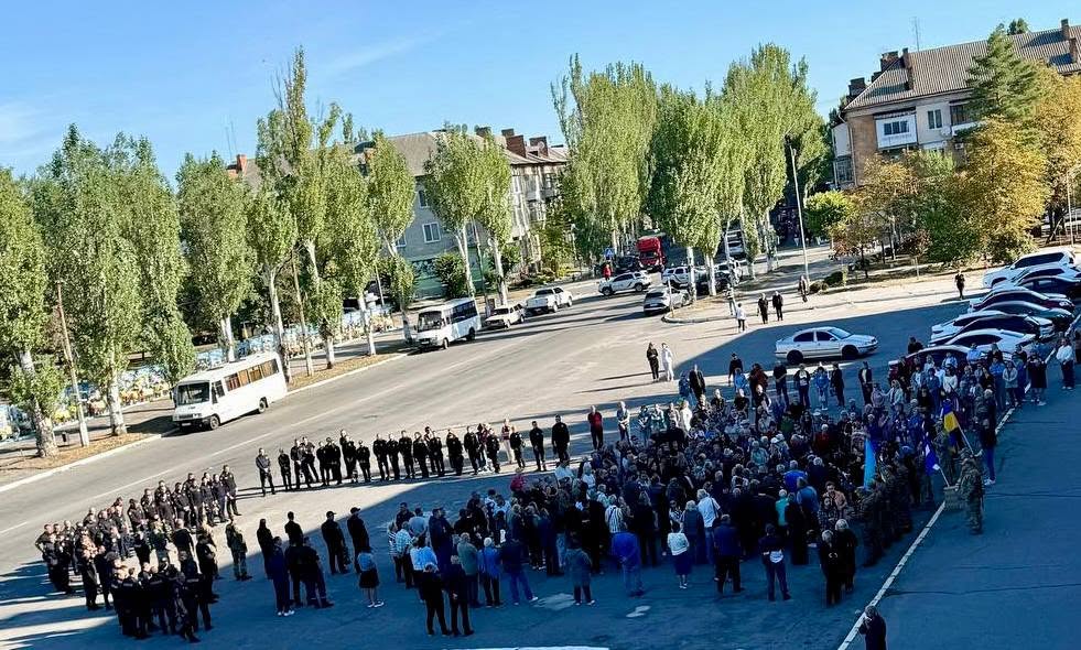 Світловодська громада провела в останню путь захисника Руслана Глущенка
