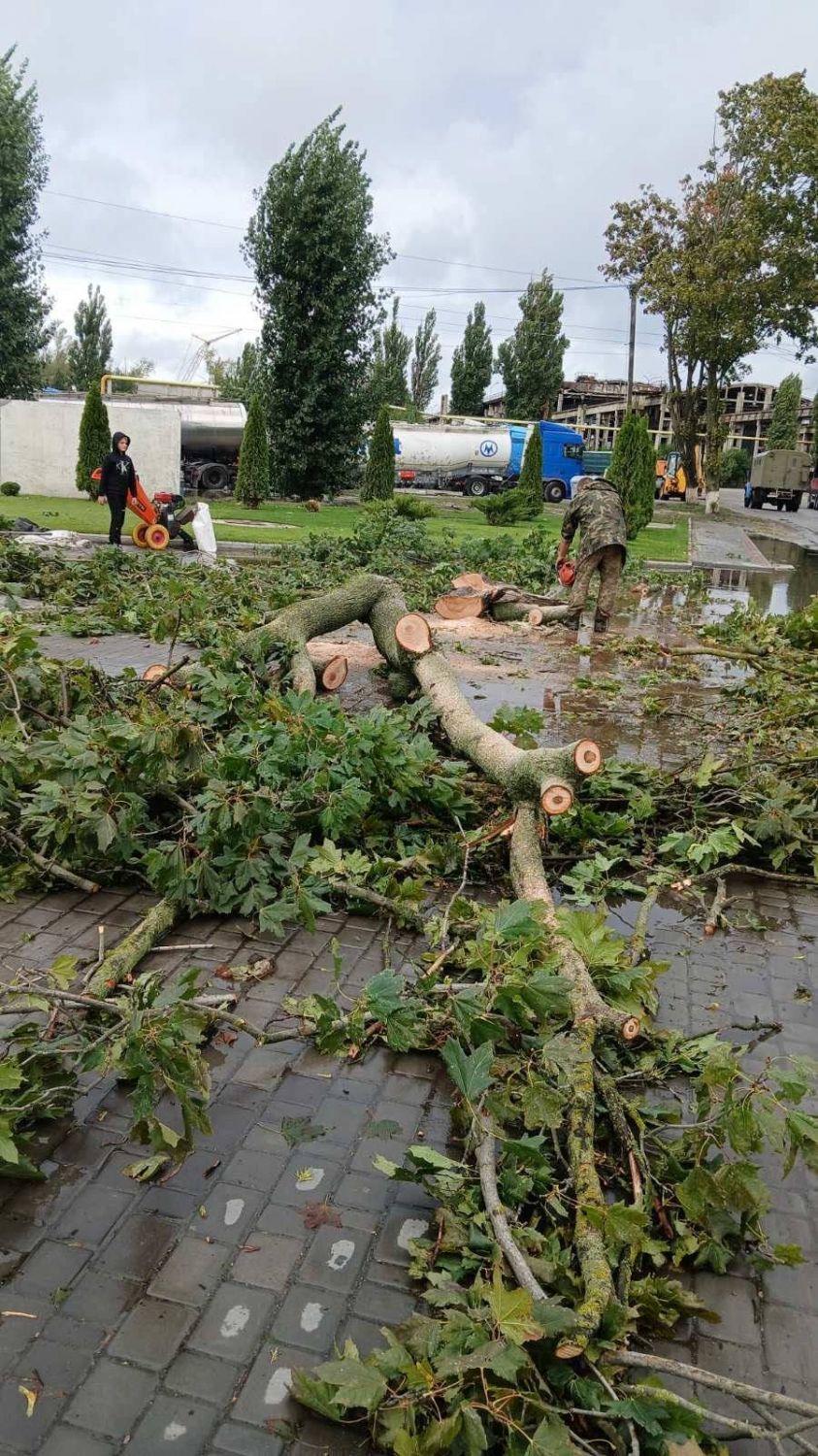 У Світловодській громаді ліквідовують наслідки нічного буревію У Світловодській громаді ліквідовують наслідки нічного буревію