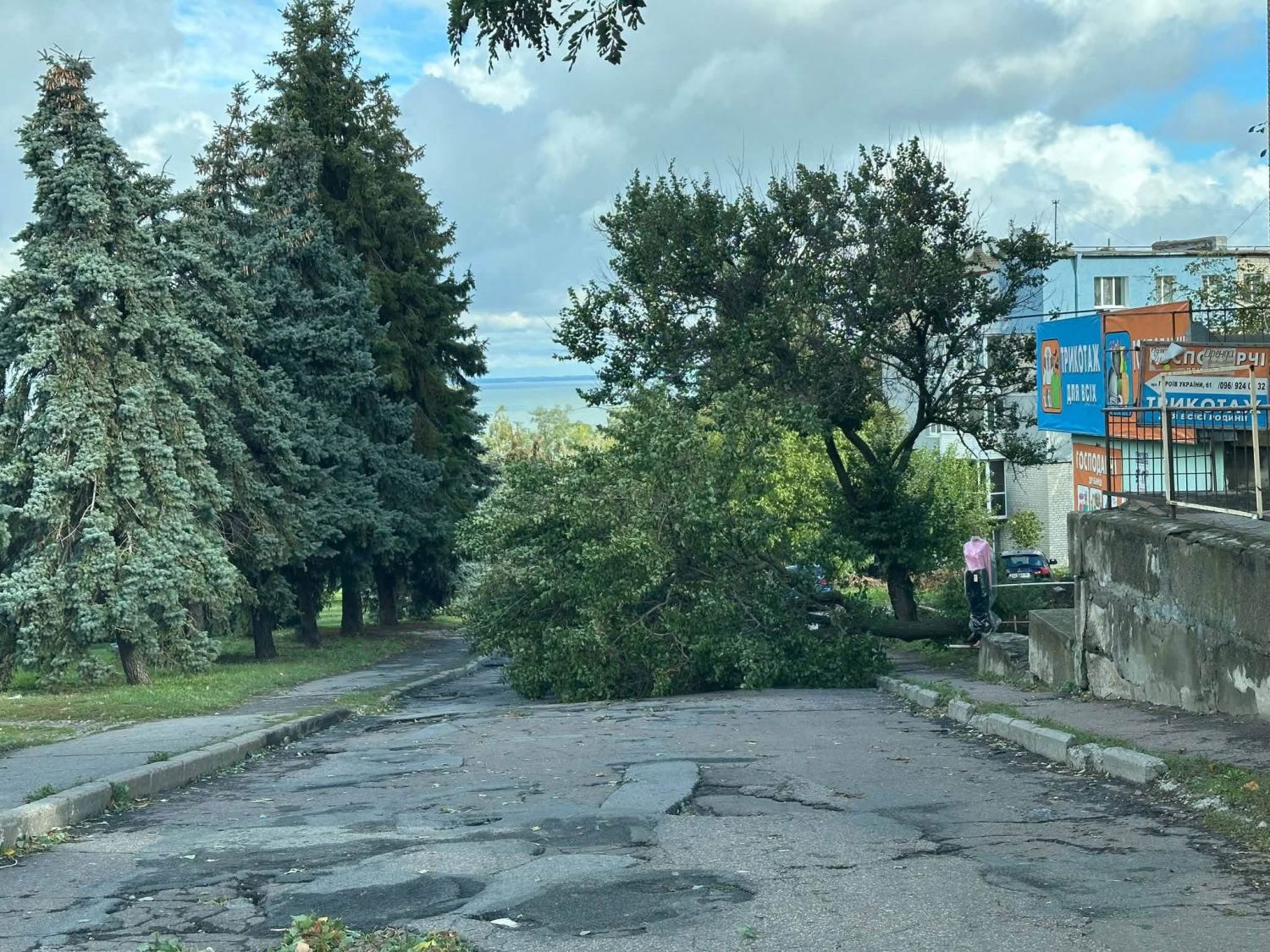 У Світловодській громаді ліквідовують наслідки нічного буревію У Світловодській громаді ліквідовують наслідки нічного буревію