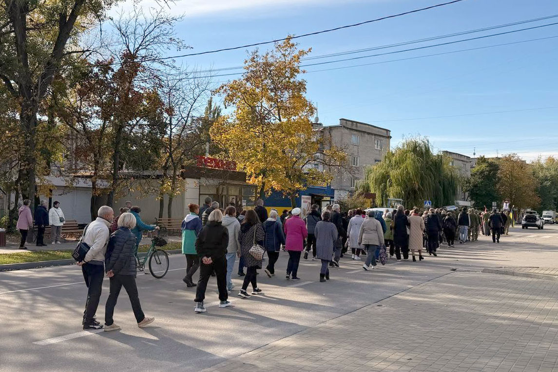 Світловодська громада провела в останню путь захисника Валерія Горохова