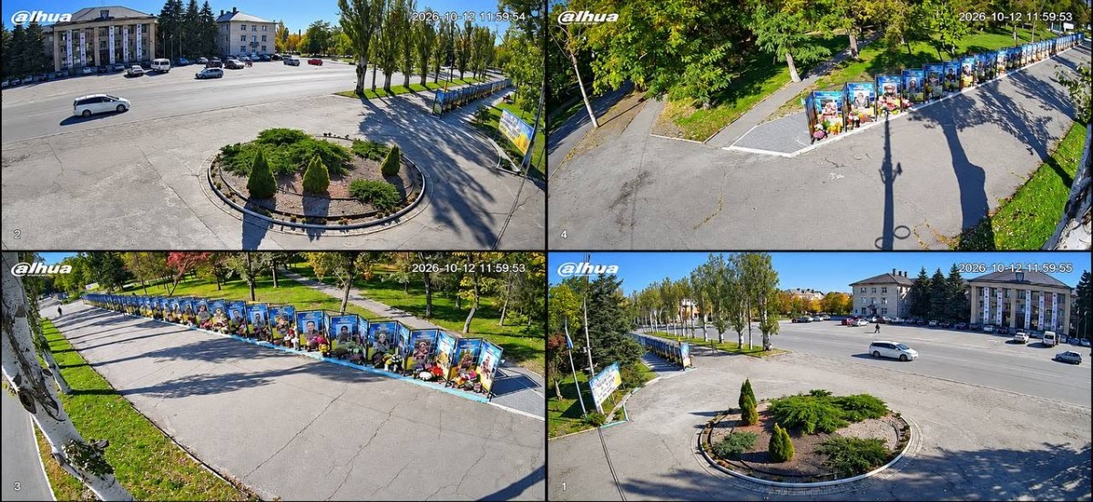 На Алеї Слави у Світловодську запрацювали камери відеоспостереження На Алеї Слави у Світловодську запрацювали камери відеоспостереження