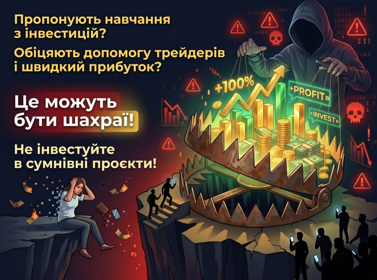 «Ваш рахунок заблоковано»: як розпізнати інвестиційне шахрайство до того, як втратите гроші